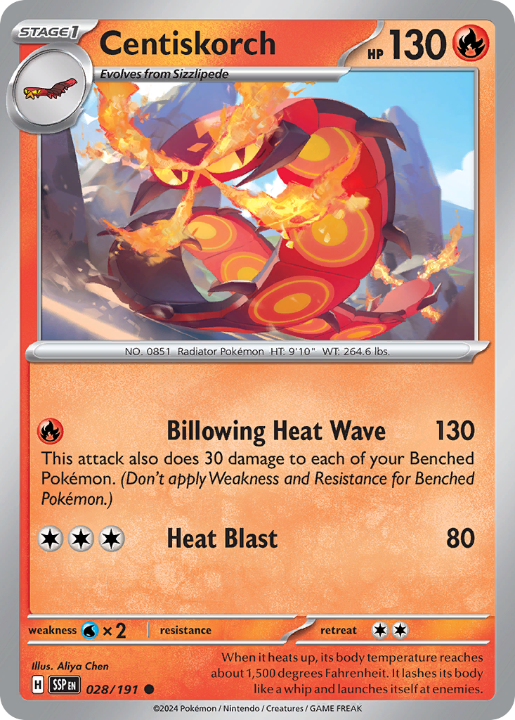 Centiskorch – Surging Sparks