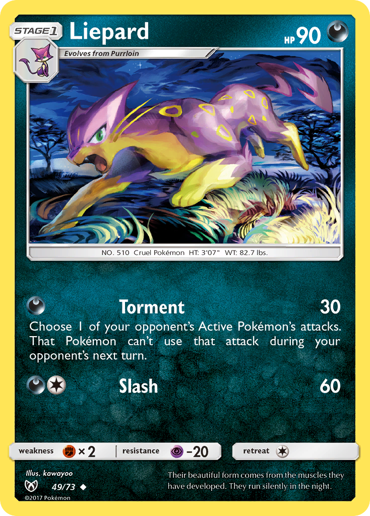 Liepard – Shining Legends