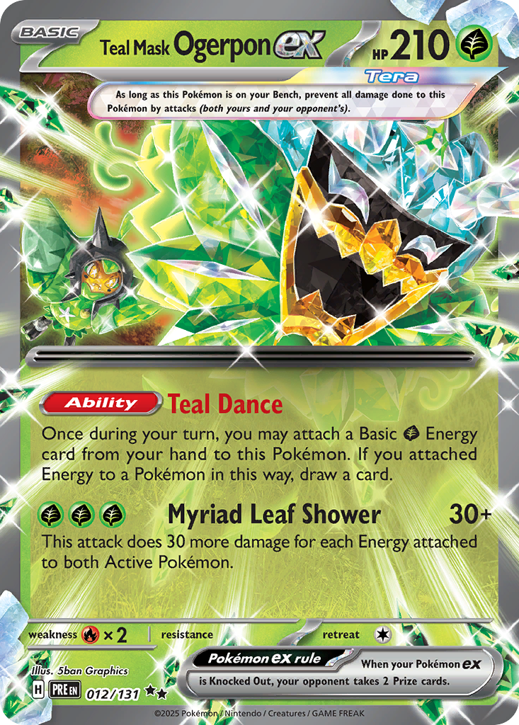 Teal Mask Ogerpon ex – Prismatic Evolutions