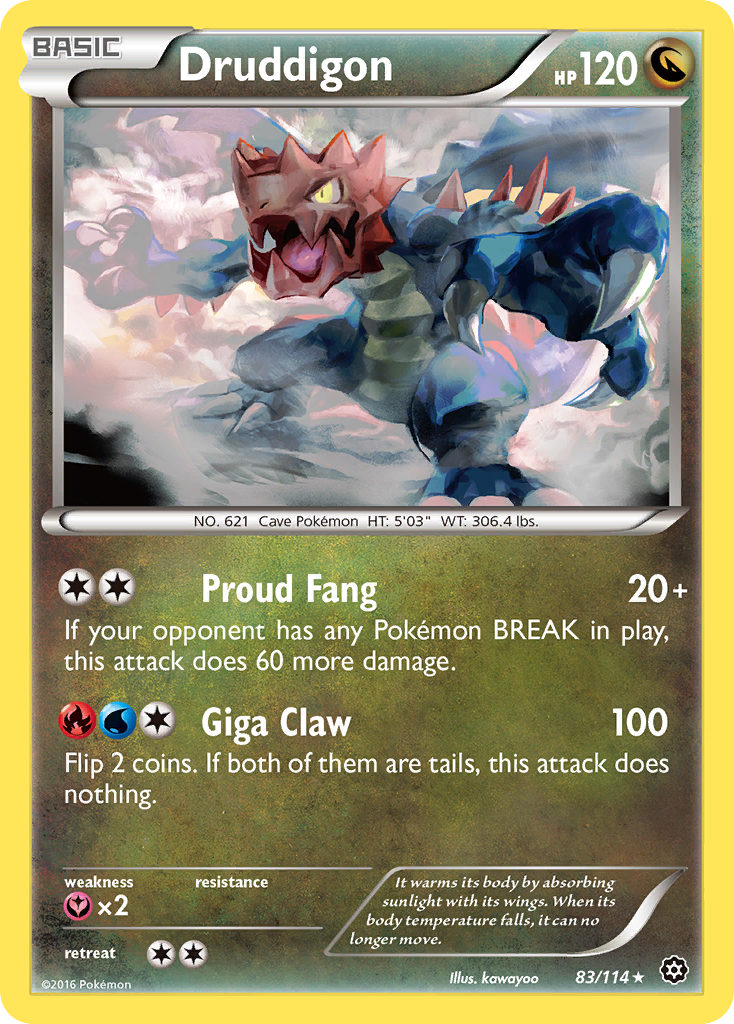Druddigon – Steam Siege