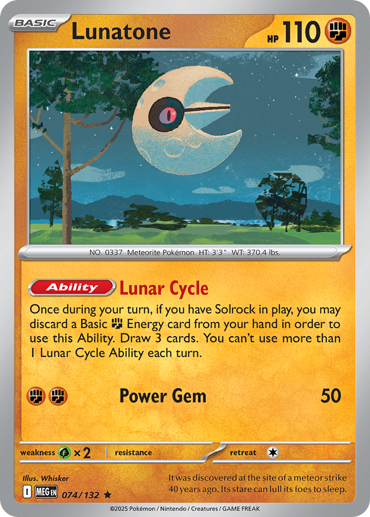 Lunatone – Mega Evolution