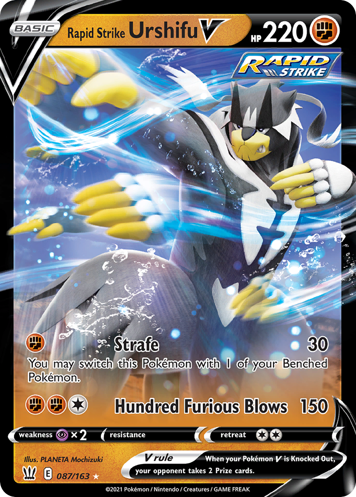 Rapid Strike Urshifu V – Battle Styles
