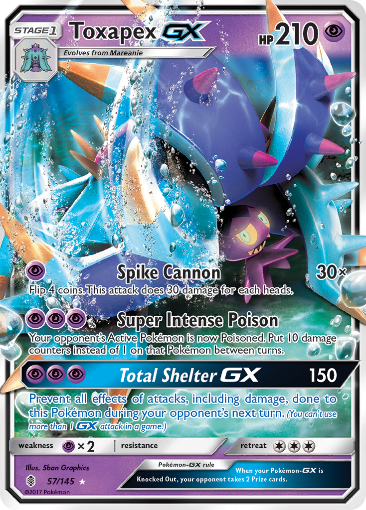 Toxapex-GX – Guardians Rising