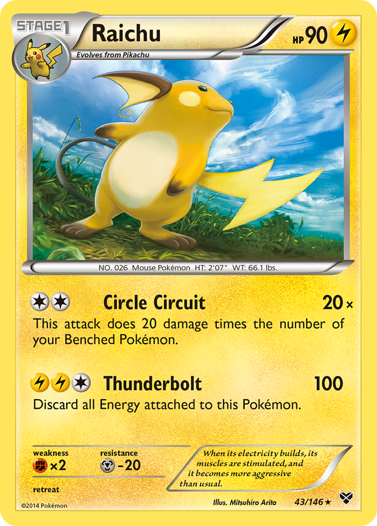 Raichu – XY