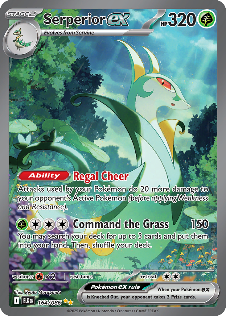 Serperior ex – Black Bolt