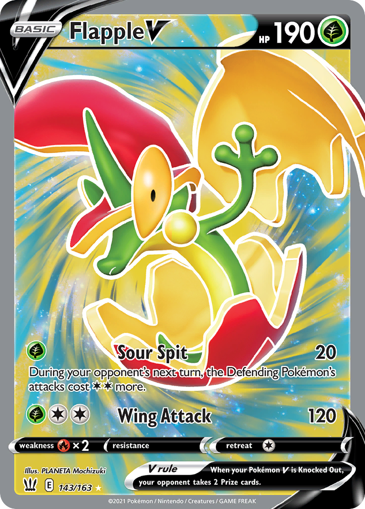 Flapple V – Battle Styles