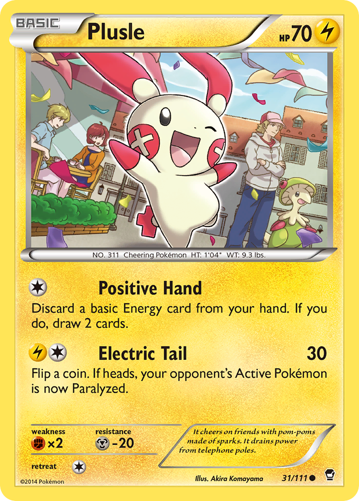 Plusle – Furious Fists