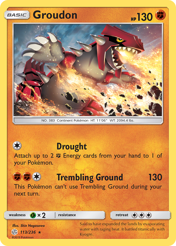 Groudon – Cosmic Eclipse