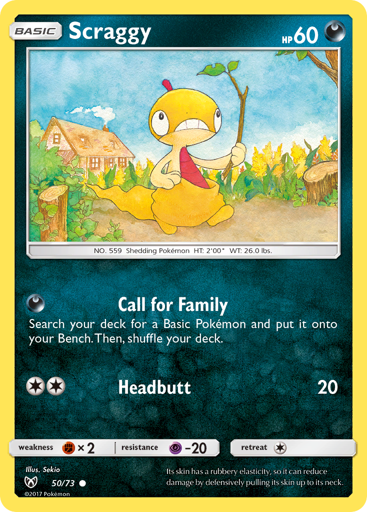 Scraggy – Shining Legends