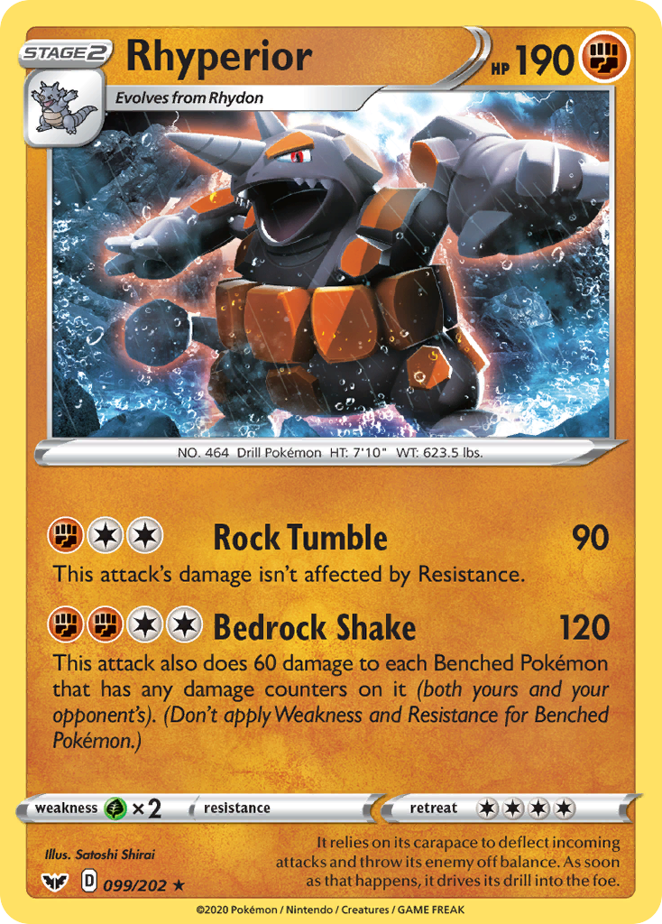 Rhyperior – Sword & Shield