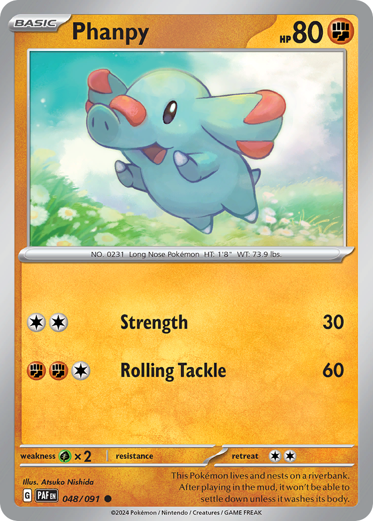 Phanpy – Paldean Fates