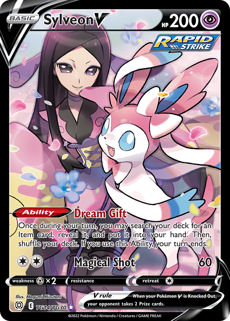 Sylveon V – Brilliant Stars Trainer Gallery