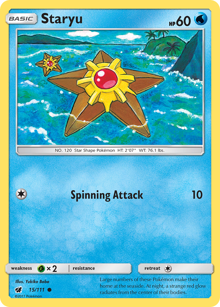 Staryu – Crimson Invasion
