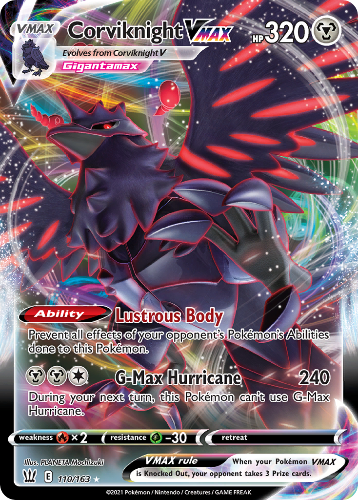 Corviknight VMAX – Battle Styles