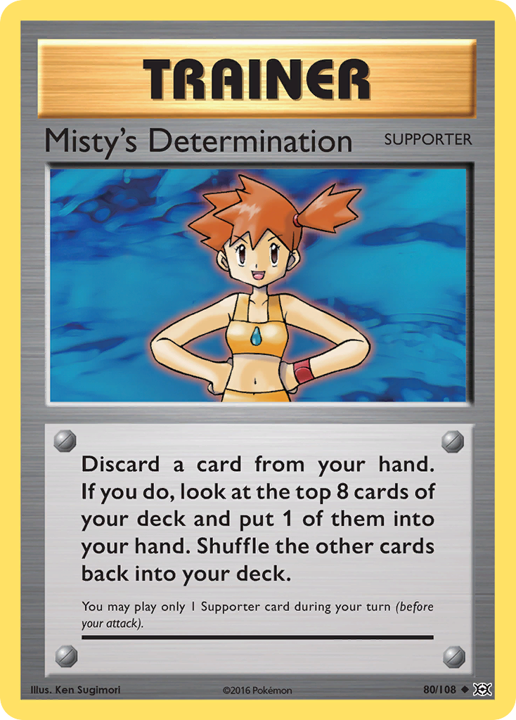 Misty's Determination – Evolutions