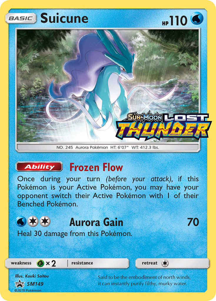 Suicune – SM Black Star Promos