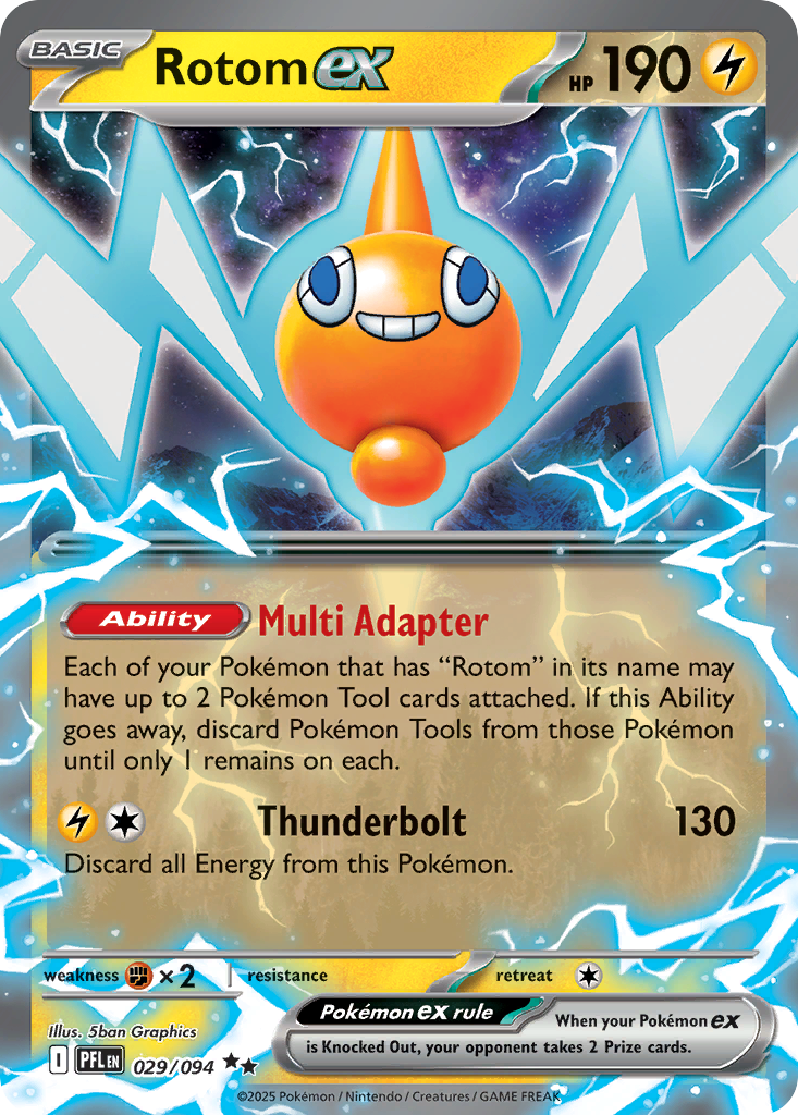 Rotom ex – Phantasmal Flames