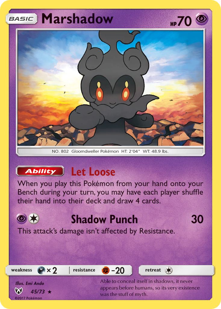 Marshadow – Shining Legends