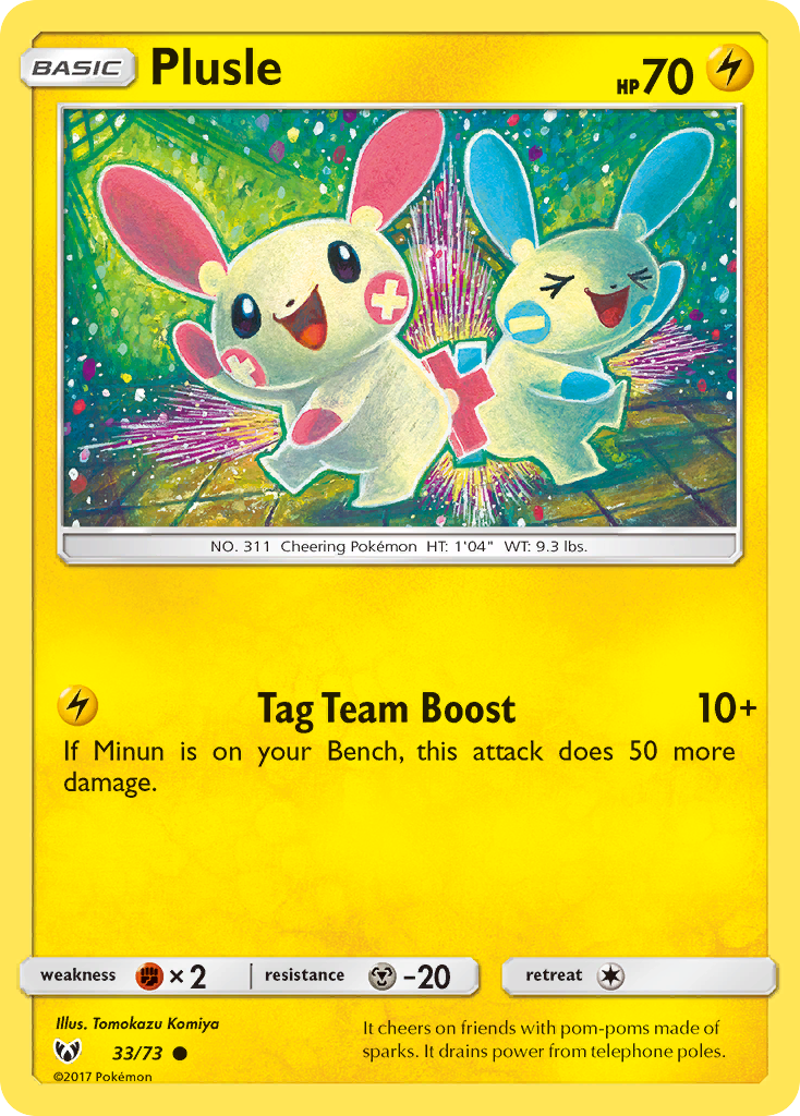 Plusle – Shining Legends