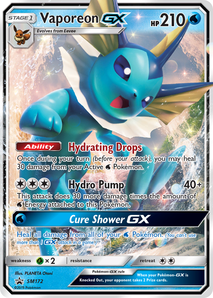 Vaporeon-GX – SM Black Star Promos