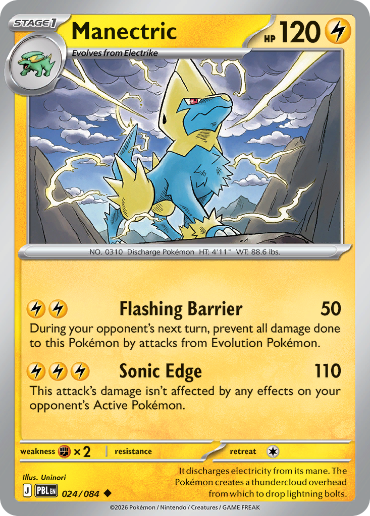 Manectric – Pitch Black