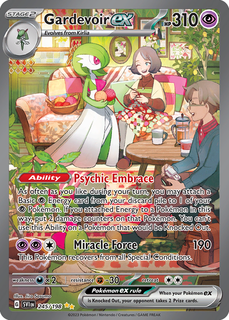 Gardevoir ex – Scarlet & Violet