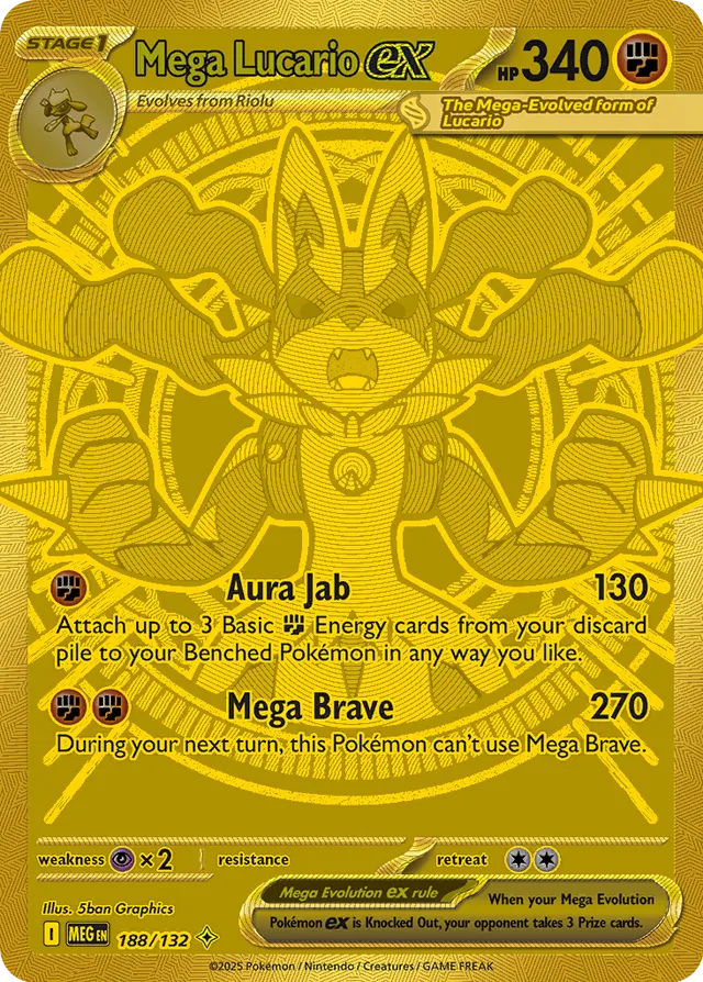 Mega Lucario ex – Mega Evolution