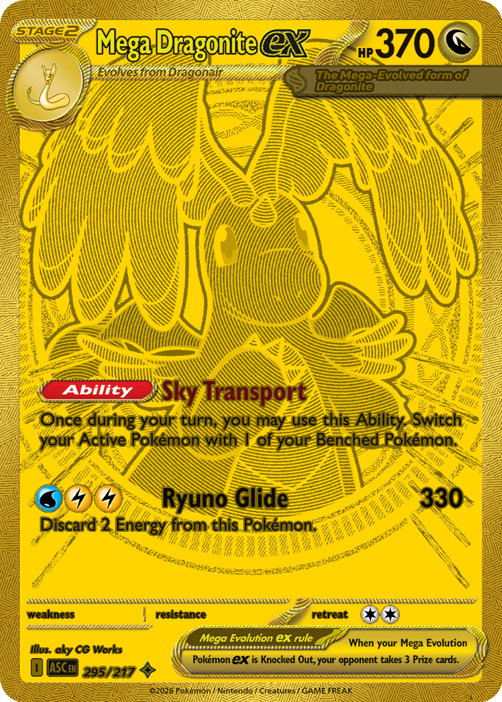 Mega Dragonite ex – Ascended Heroes
