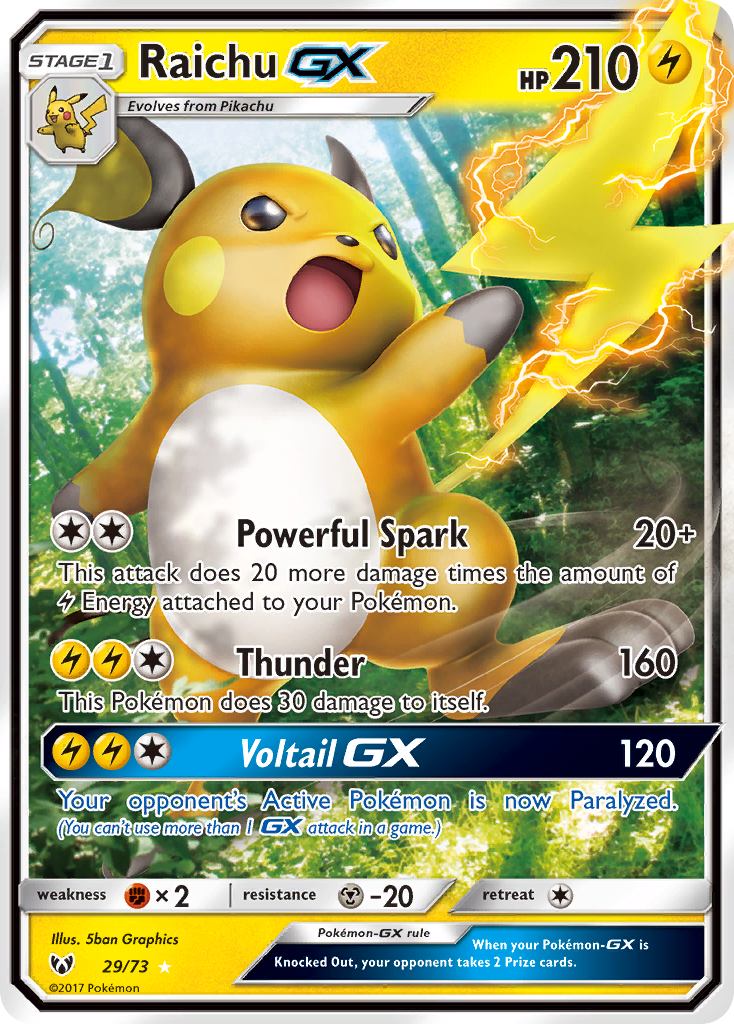 Raichu-GX – Shining Legends