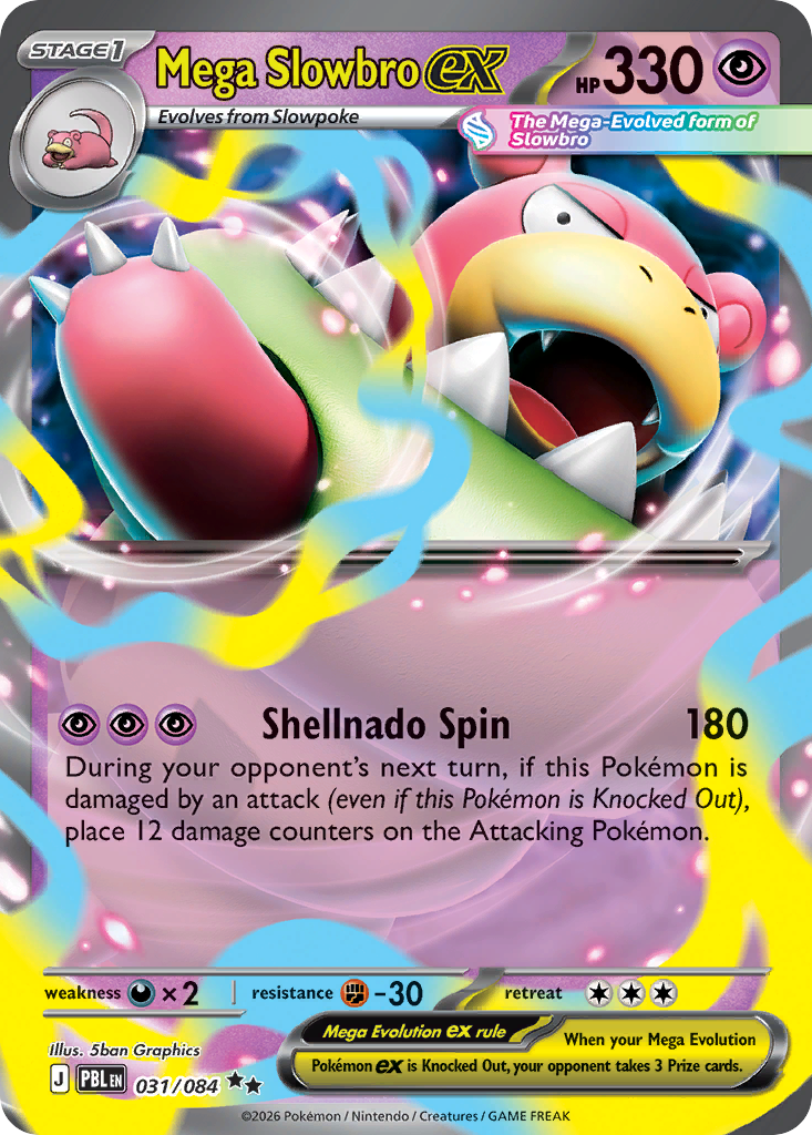 Mega Slowbro ex – Pitch Black