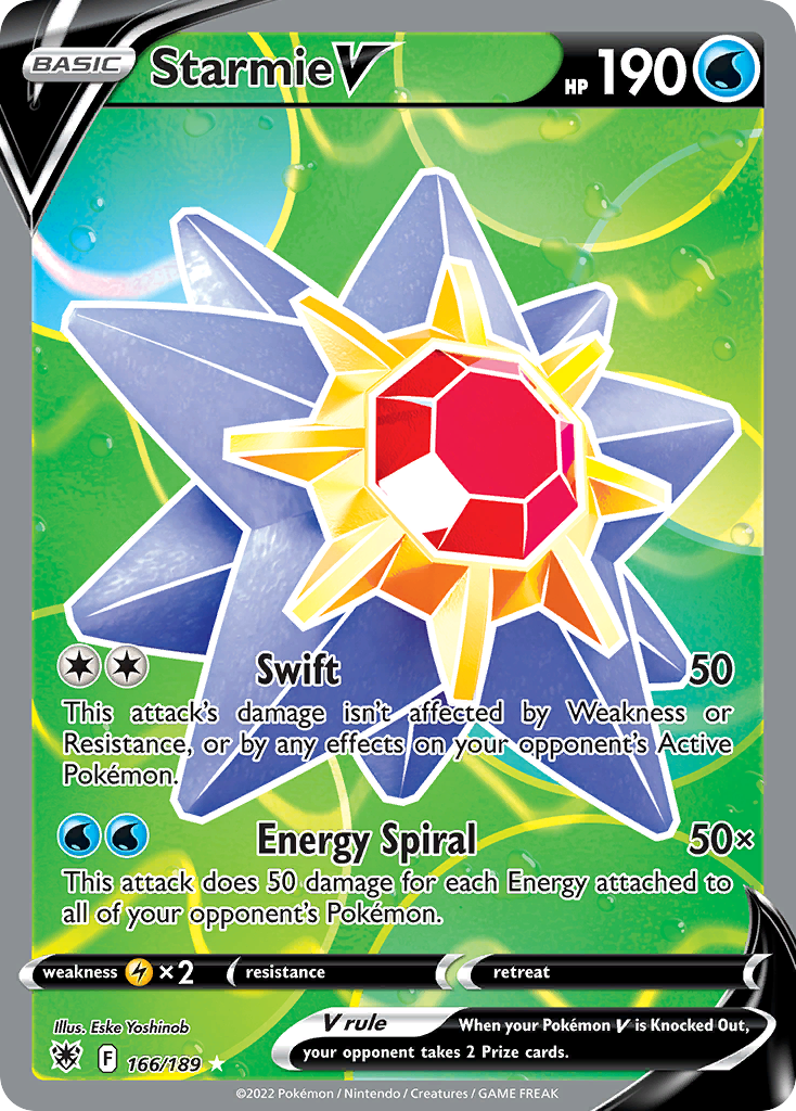 Starmie V – Astral Radiance