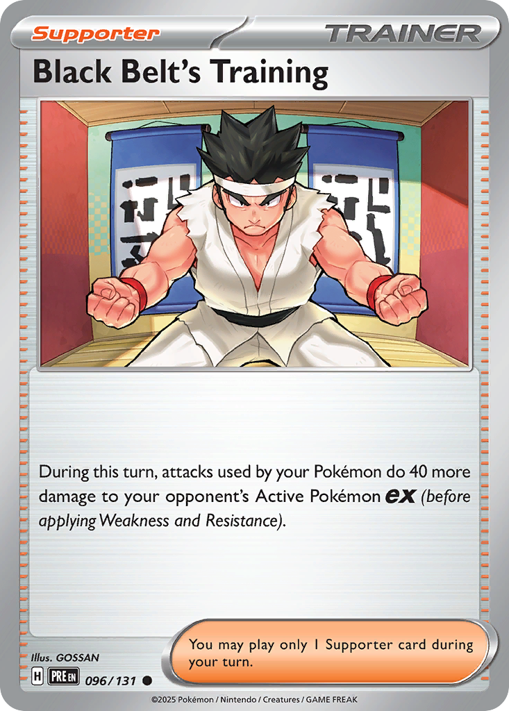 Black Belt's Training – Prismatic Evolutions