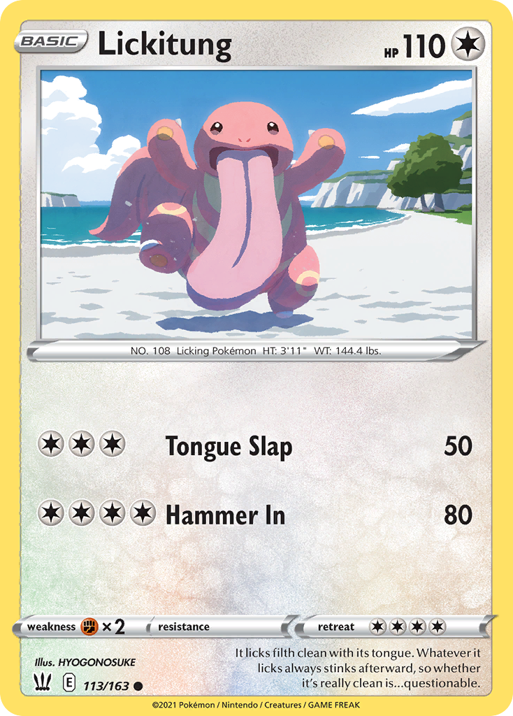 Lickitung – Battle Styles