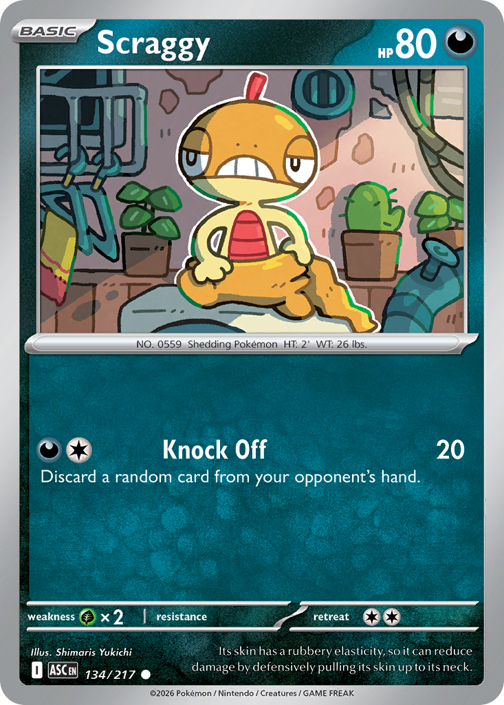 Scraggy – Ascended Heroes