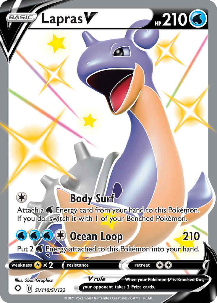 Lapras V – Shining Fates Shiny Vault