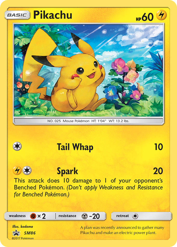 Pikachu – SM Black Star Promos