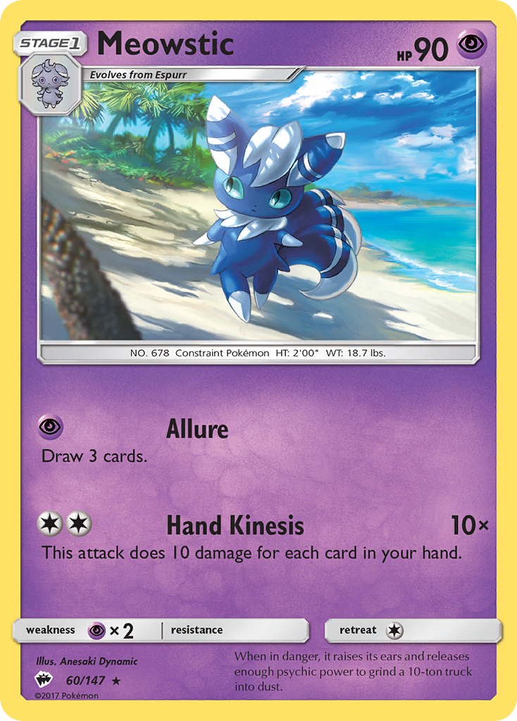 Meowstic – Burning Shadows