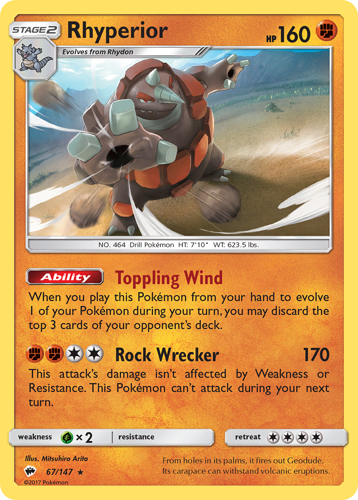 Rhyperior – Burning Shadows