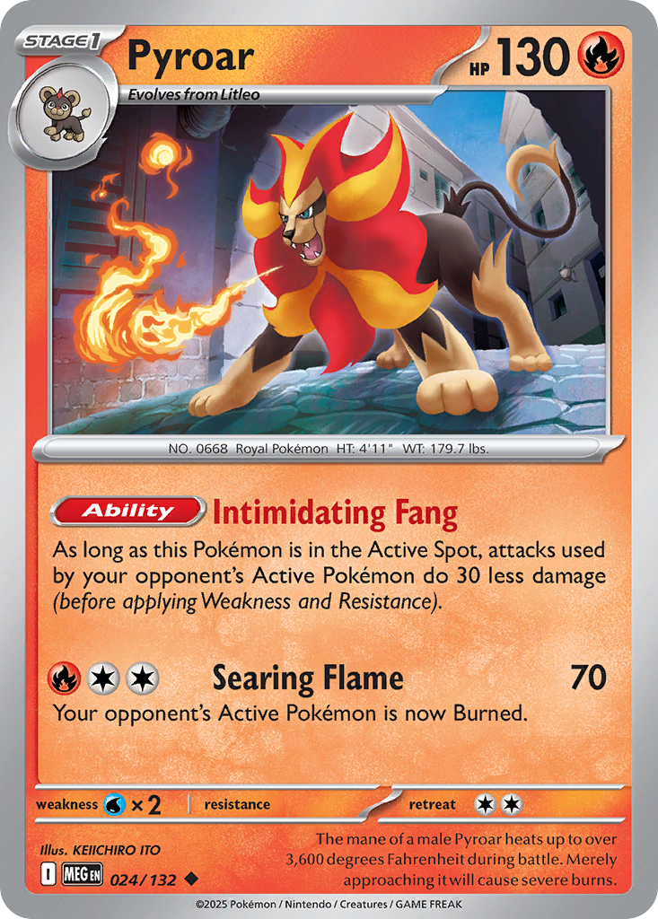 Pyroar – Mega Evolution