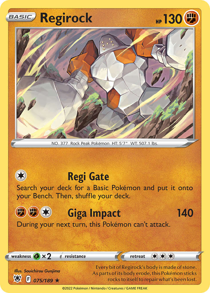 Regirock – Astral Radiance