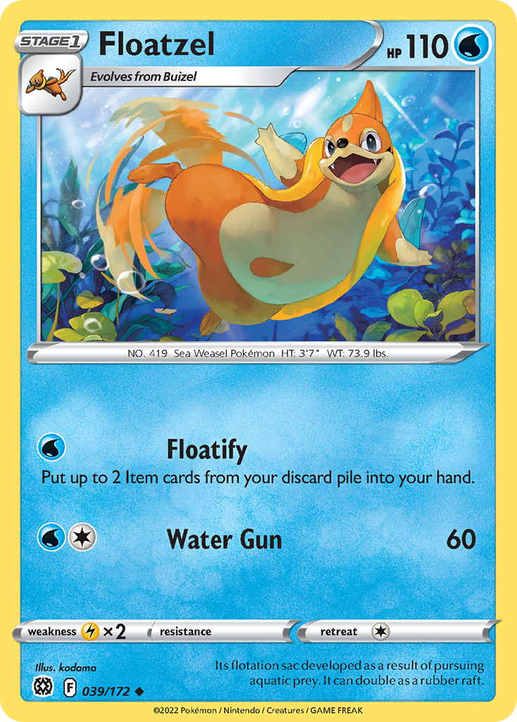 Floatzel – Brilliant Stars