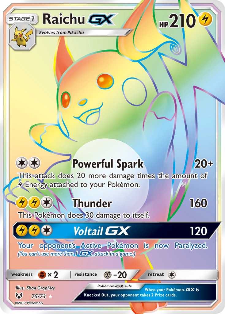 Raichu-GX – Shining Legends