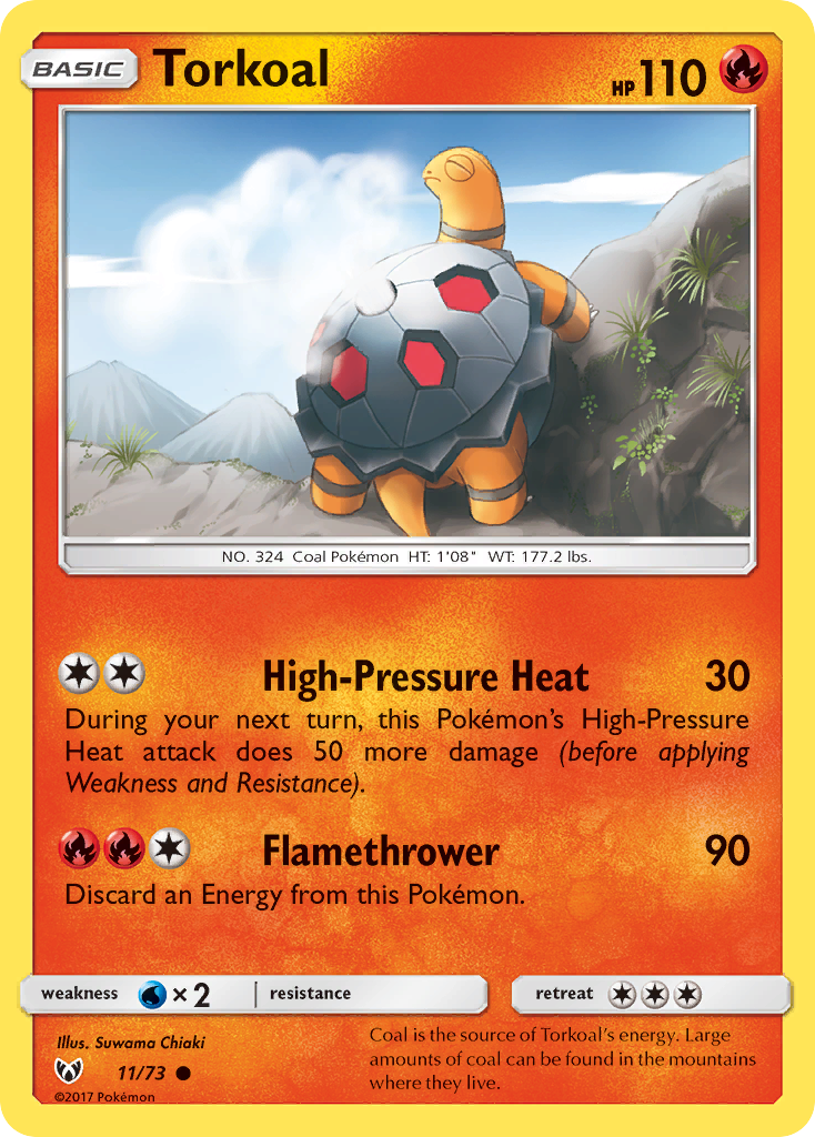 Torkoal – Shining Legends