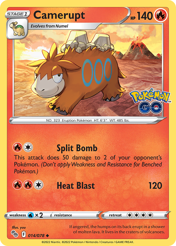 Camerupt – Pokémon GO