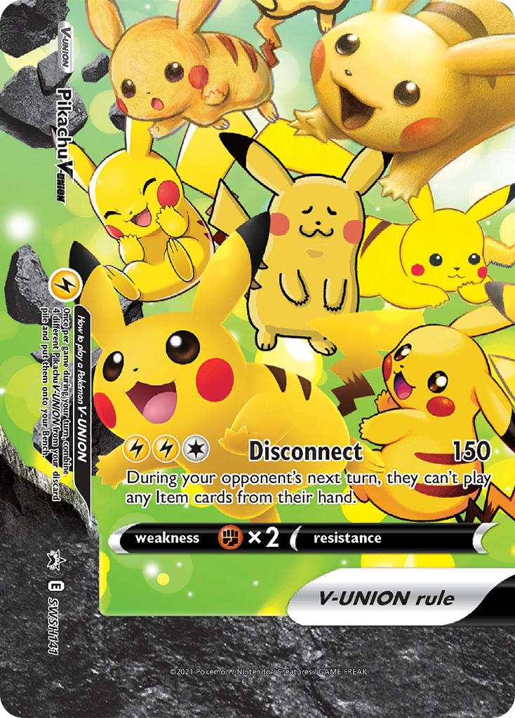 Pikachu V-UNION – SWSH Black Star Promos