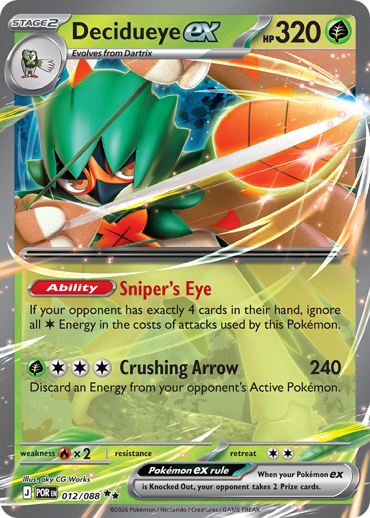 Decidueye ex – Perfect Order
