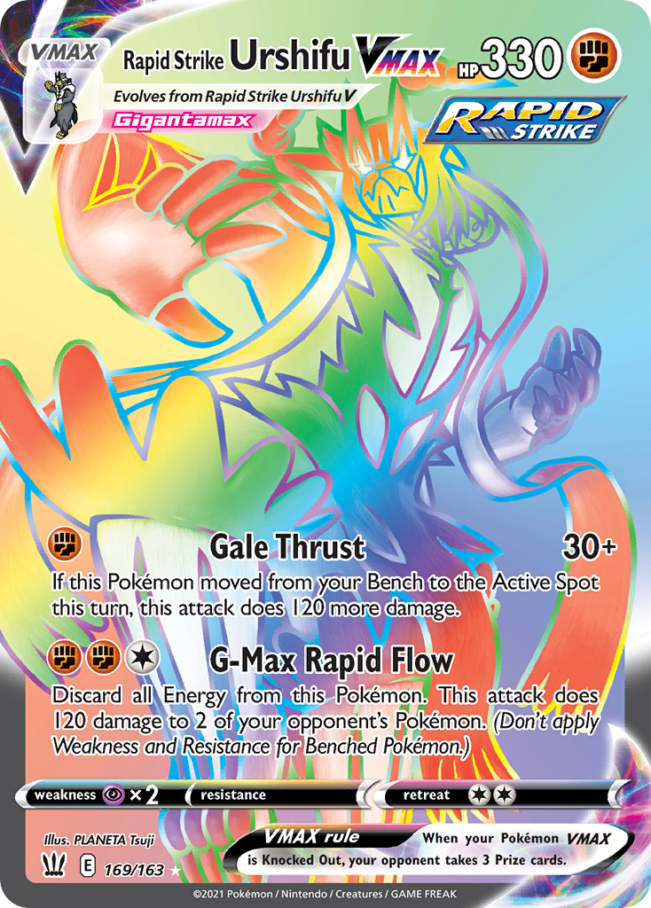 Rapid Strike Urshifu VMAX – Battle Styles