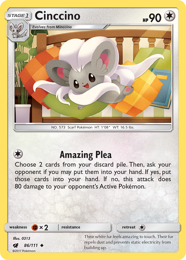 Cinccino – Crimson Invasion