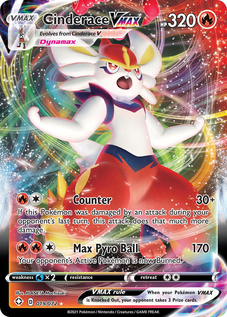 Cinderace VMAX – Shining Fates
