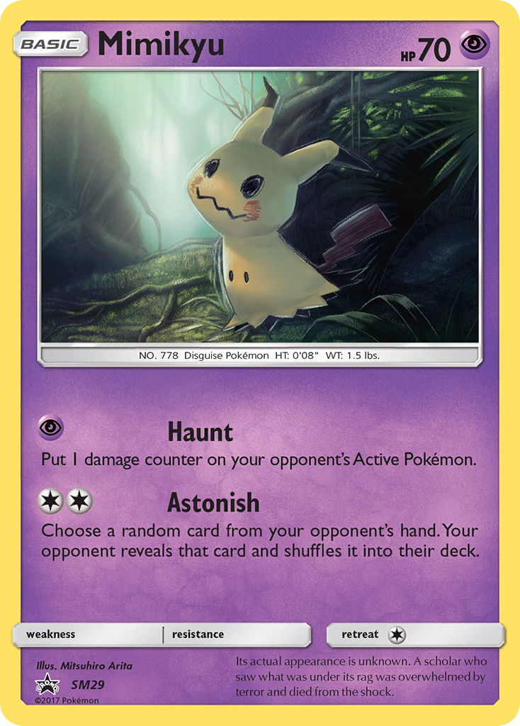 Mimikyu – SM Black Star Promos